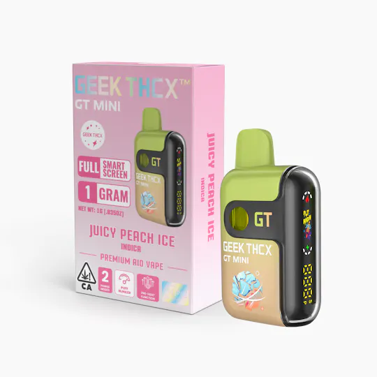 Geek Thcx - GEEK THCX | Juicy Peach Ice | Disposable | 1g - 1