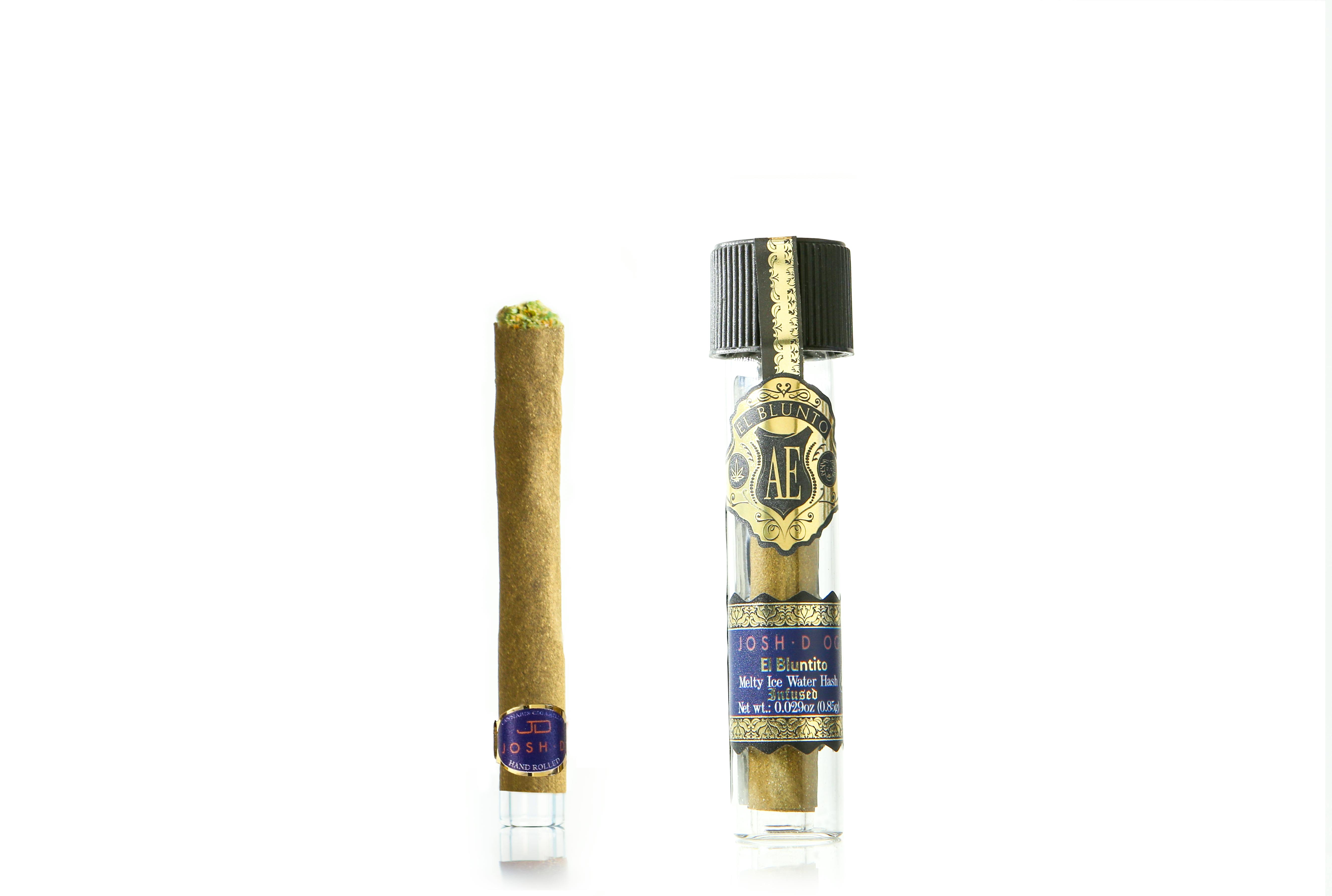 El Blunto by Albert Einstone's - El Bluntito x Josh D - Josh D OG - Hash Infused - .85G [Mini Blunt] - 1