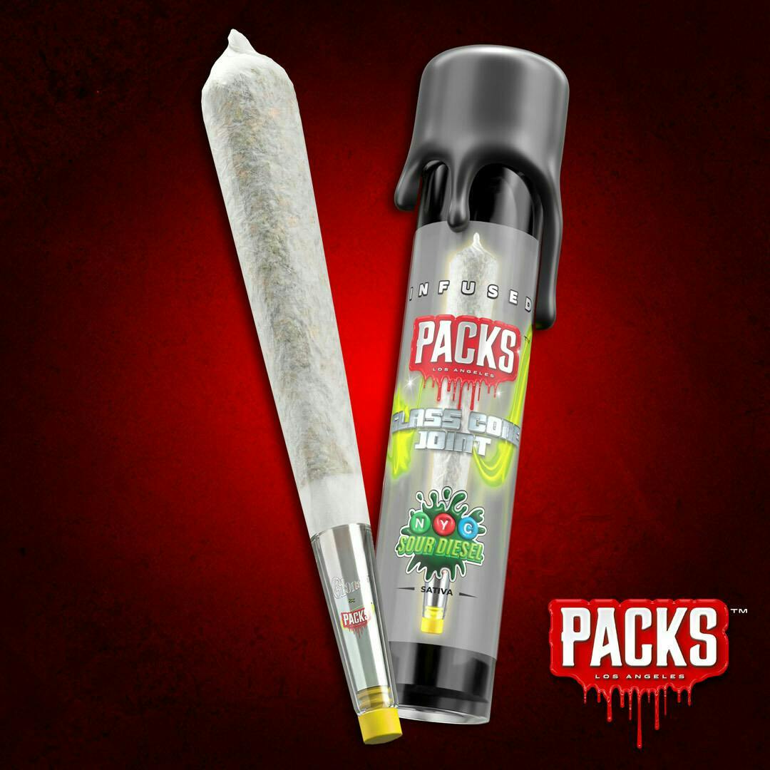PACKS LOS ANGELES - NYC Sour Diesel | Live Rosin Infused Joint | 1.25g - 1