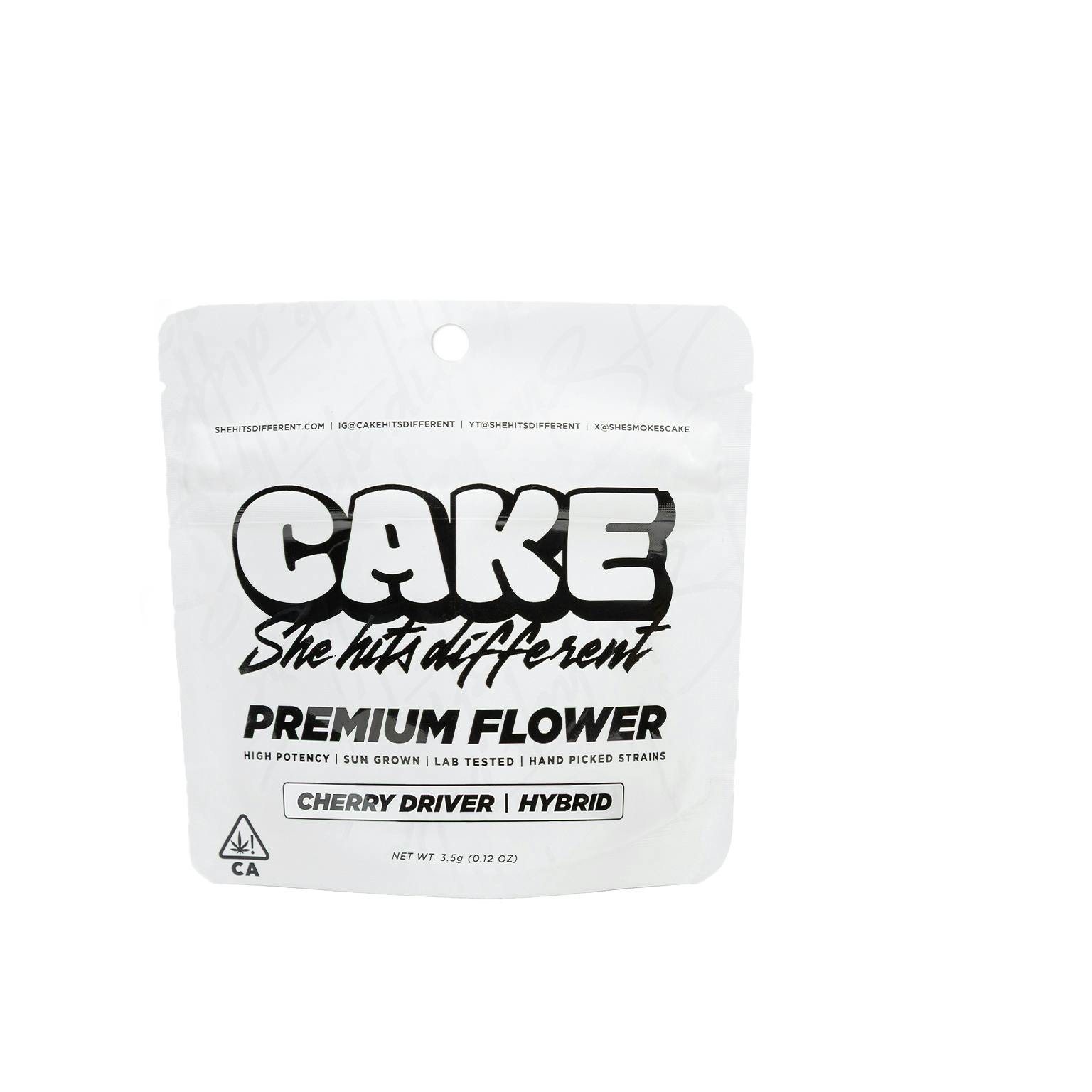 CAKE she hits different - Cherry Driver | Big Buds | 3.5g - 1