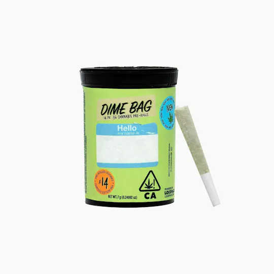 Dime Bag - Sherbacio | Joints | 0.5g each | 14pk - 1