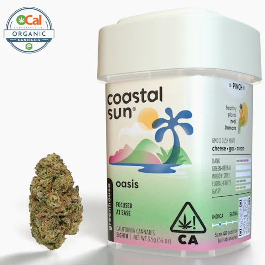 Coastal Sun - Oasis Greenhouse Flower 3.5g - 1