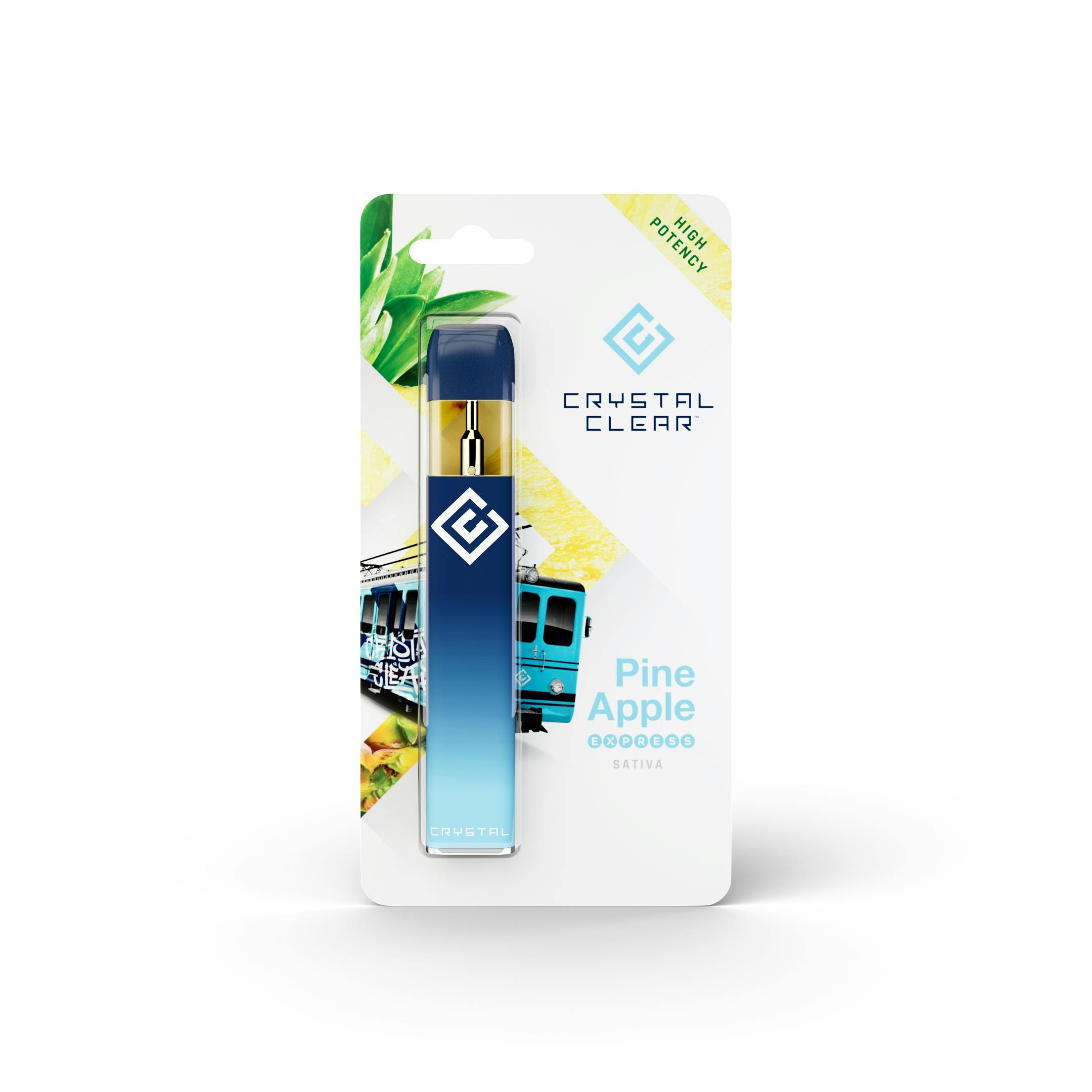 Crystal Clear - Pineapple Express | Disposable | 1g - 1