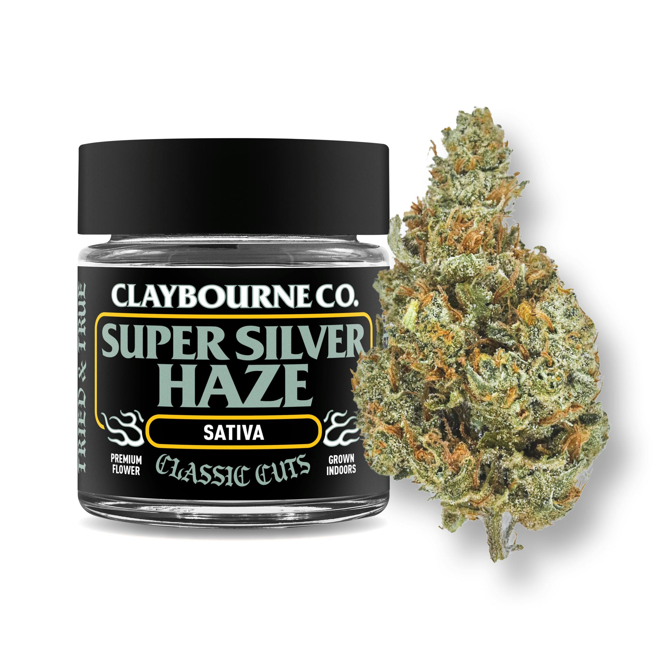 Claybourne Co. - Super Silver Haze (3.5g) - Classic Cuts - 1