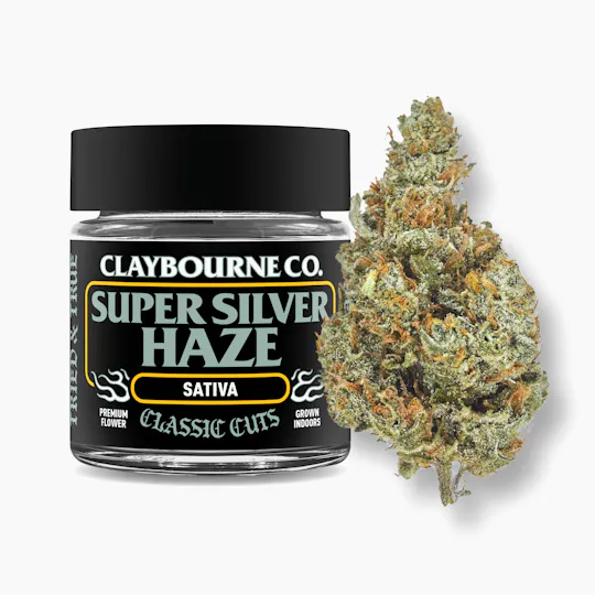 Claybourne Co. - Super Silver Haze (3.5g) - Classic Cuts - 1