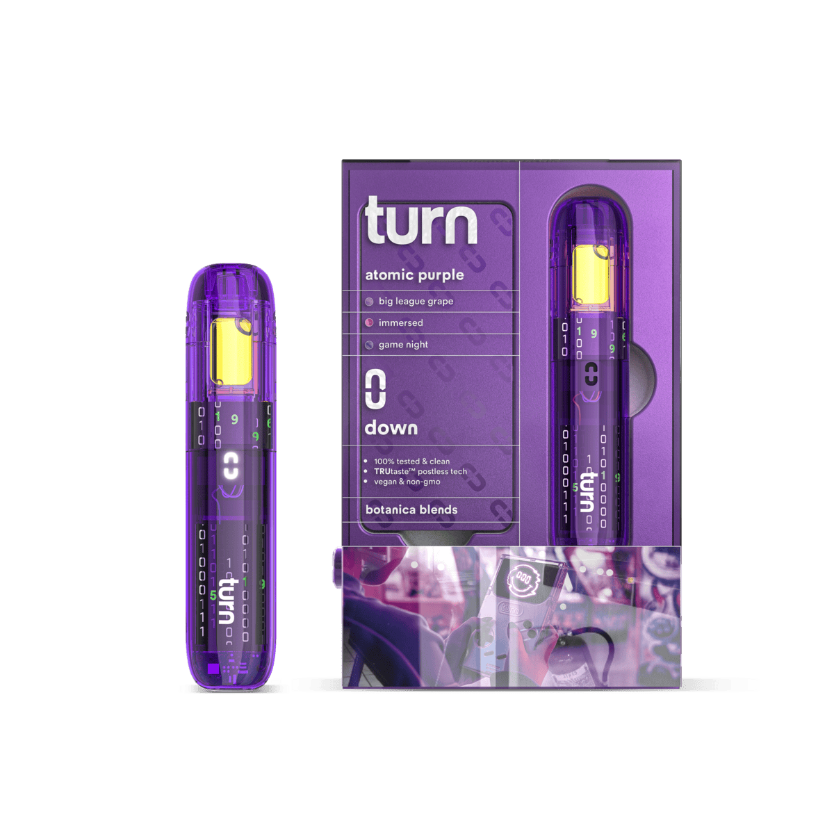 turn - Retrovision Atomic Purple | Botanica Blends | AIO | Indica (2) - 1