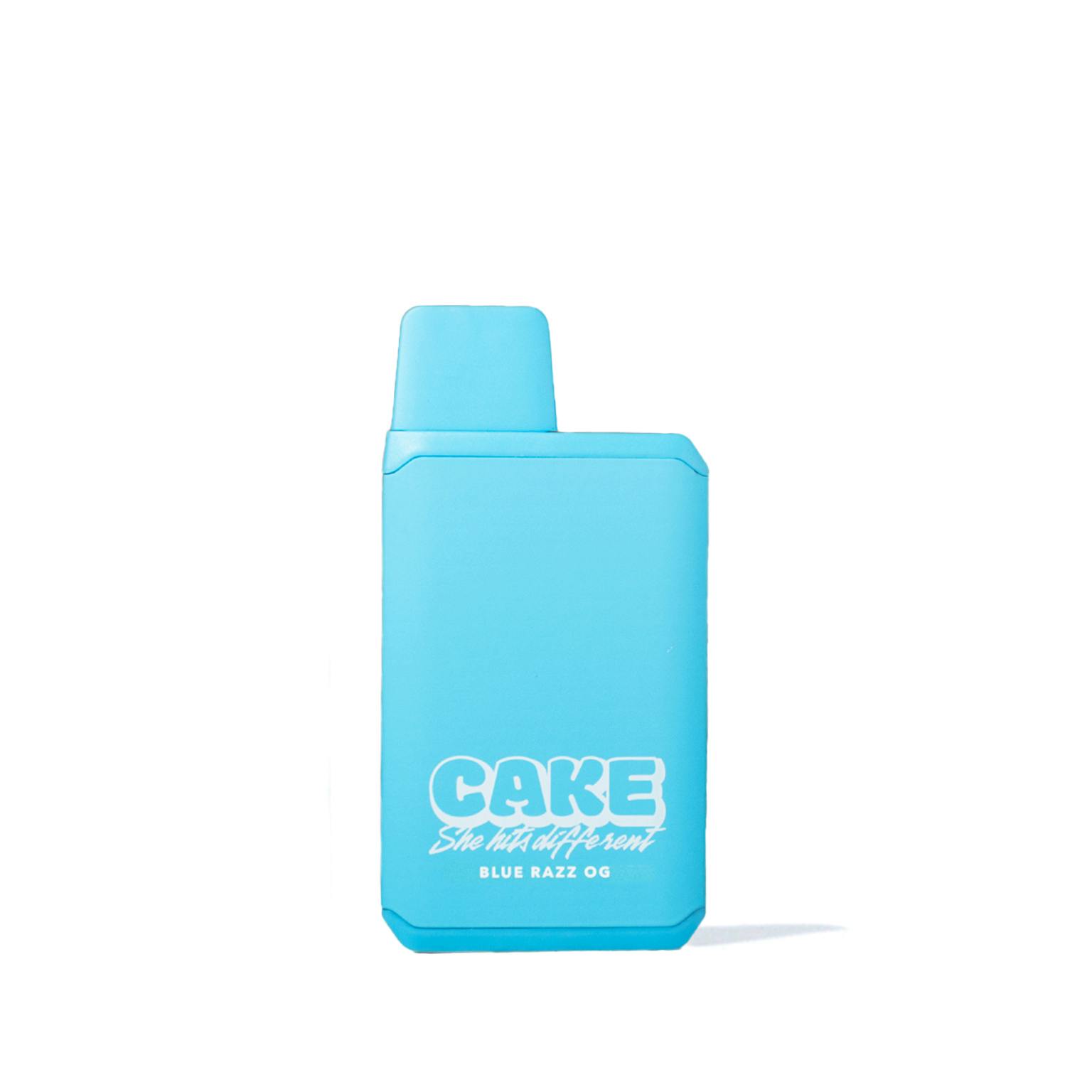 CAKE she hits different - Blue Razz OG | Designer Distillate Disposable | 0.9g - 1
