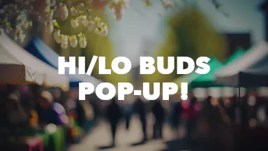 HI/LO Buds Pop-Up! event image