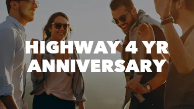 HIGHWAY 4 YR Anniversary event image