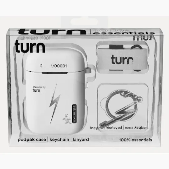 turn - Thunder White 100% Essentials Kit | Storage - 1