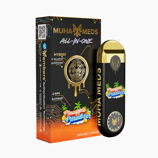Muha Meds - Muha Meds | Pineapple Paradise | Disposable | 2g - 1