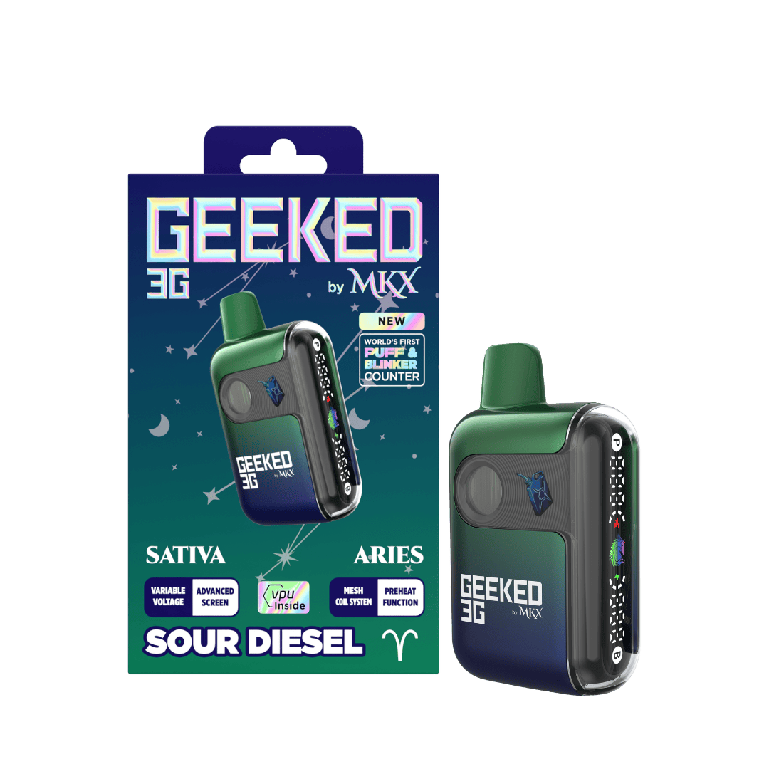 MKX Oil Co - Sour Diesel | Geeked Disposable | 3g - 1