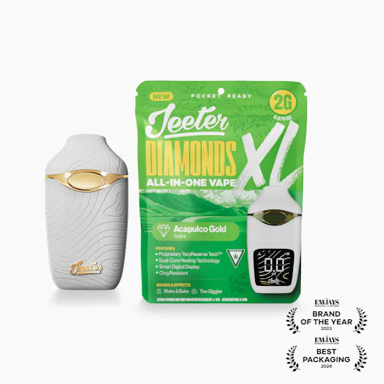 Jeeter - Jeeter | Acapulco Gold | Diamonds XL 2G All-In-One Vape - 1