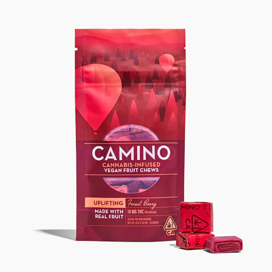Camino - Uplifting | Forest Berry Gummies | 100mg | 10ct | 10mg/ea - 1