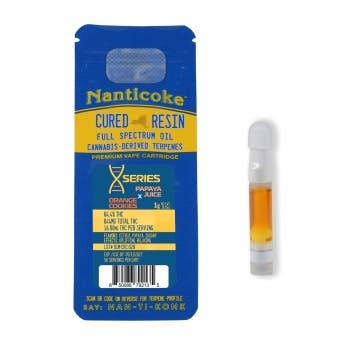 Nanticoke - Orange Cookies x Papaya Juice | Cured Resin Cartridge | 1g - 1
