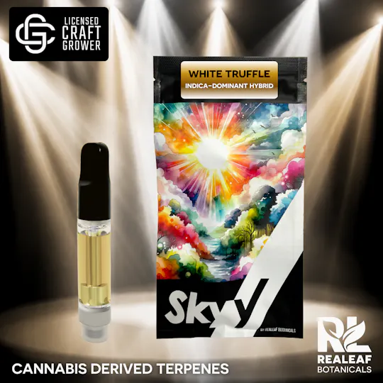 Realeaf Botanicals - White Truffle Vape Cartridge 1g - 1