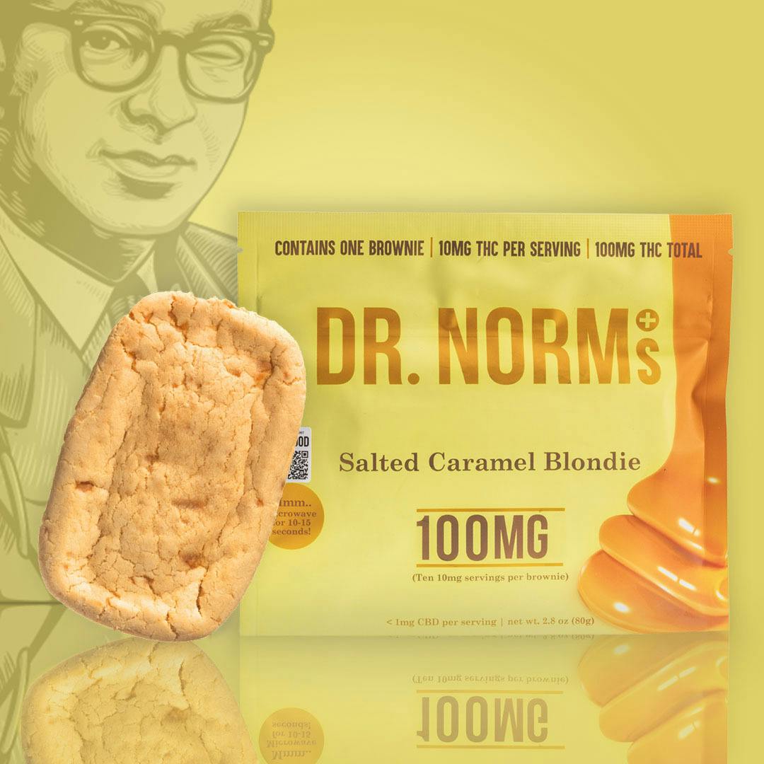Dr. Norm's - Salted Caramel 100mg Blondie - 1