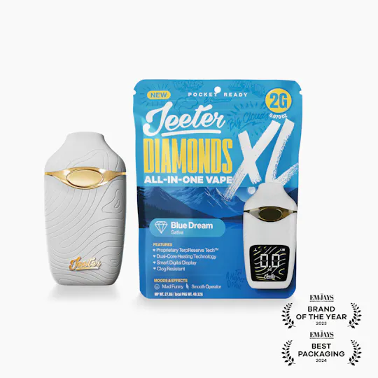 Jeeter - Jeeter | Blue Dream | Diamonds XL 2G All-In-One Vape - 1