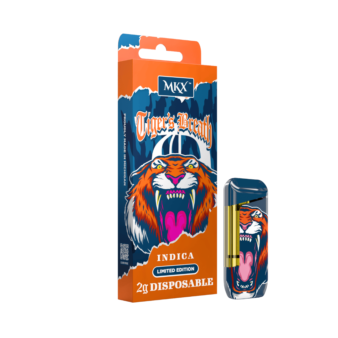 MKX Oil Co - Tigers Breath | Detroit Sports Disposable | 2g - 1