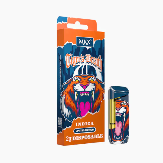 MKX Oil Co - Tigers Breath | Detroit Sports Disposable | 2g - 1