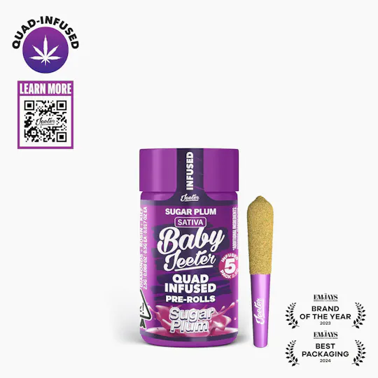 Jeeter - Jeeter | Sugar Plum | Quad-Infused Minis | 0.5g each | 5pk - 1