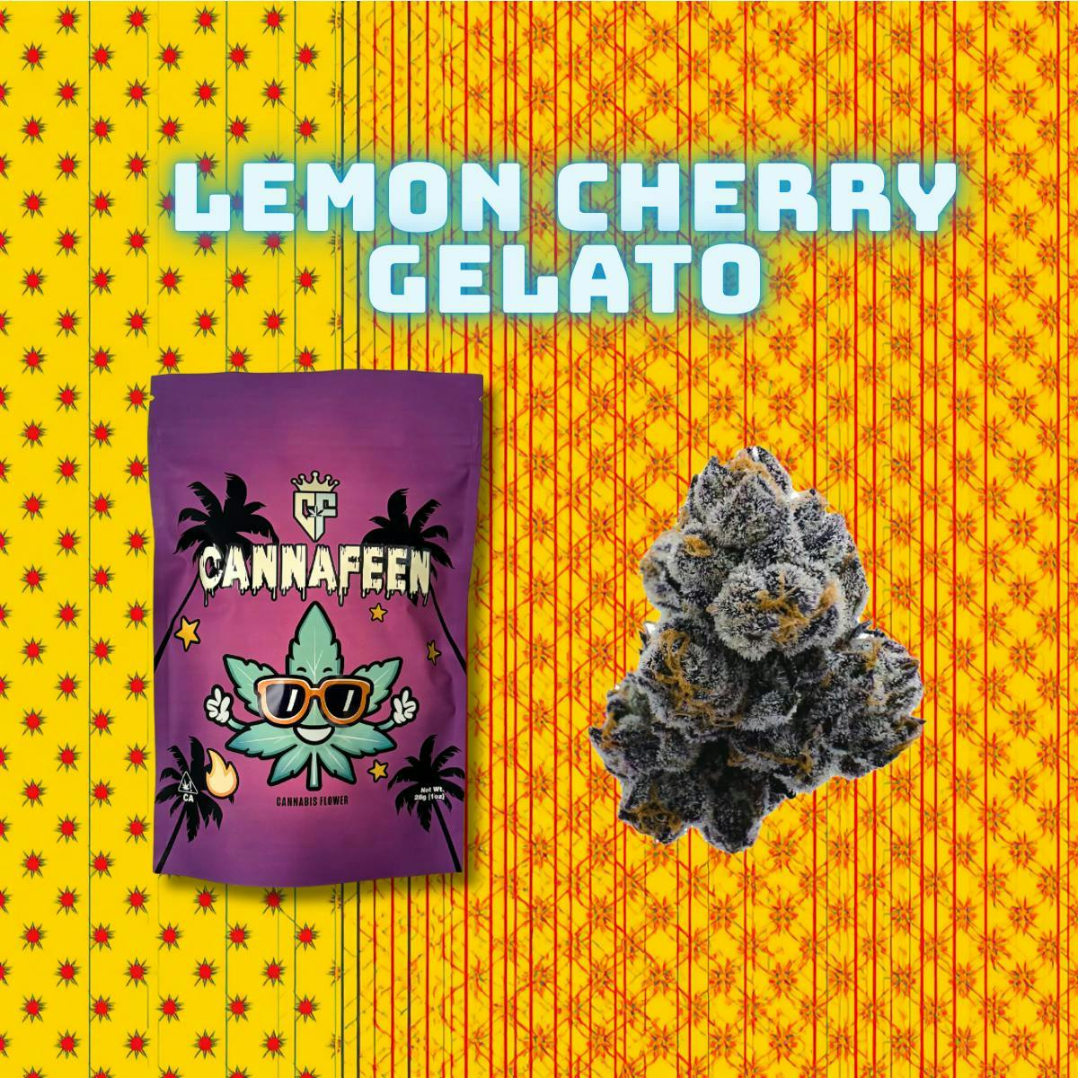 Cannafeen - Cannafeen | Lemon Cherry Gelato | Big Buds | 28g - 1