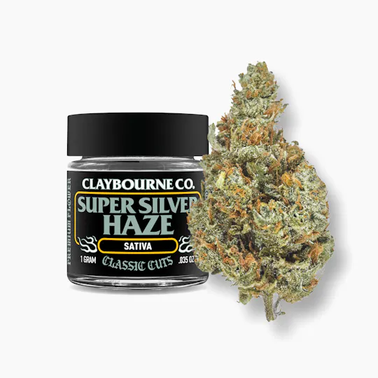 Claybourne Co. - Super Silver Haze (1g) - Classic Cuts - 1