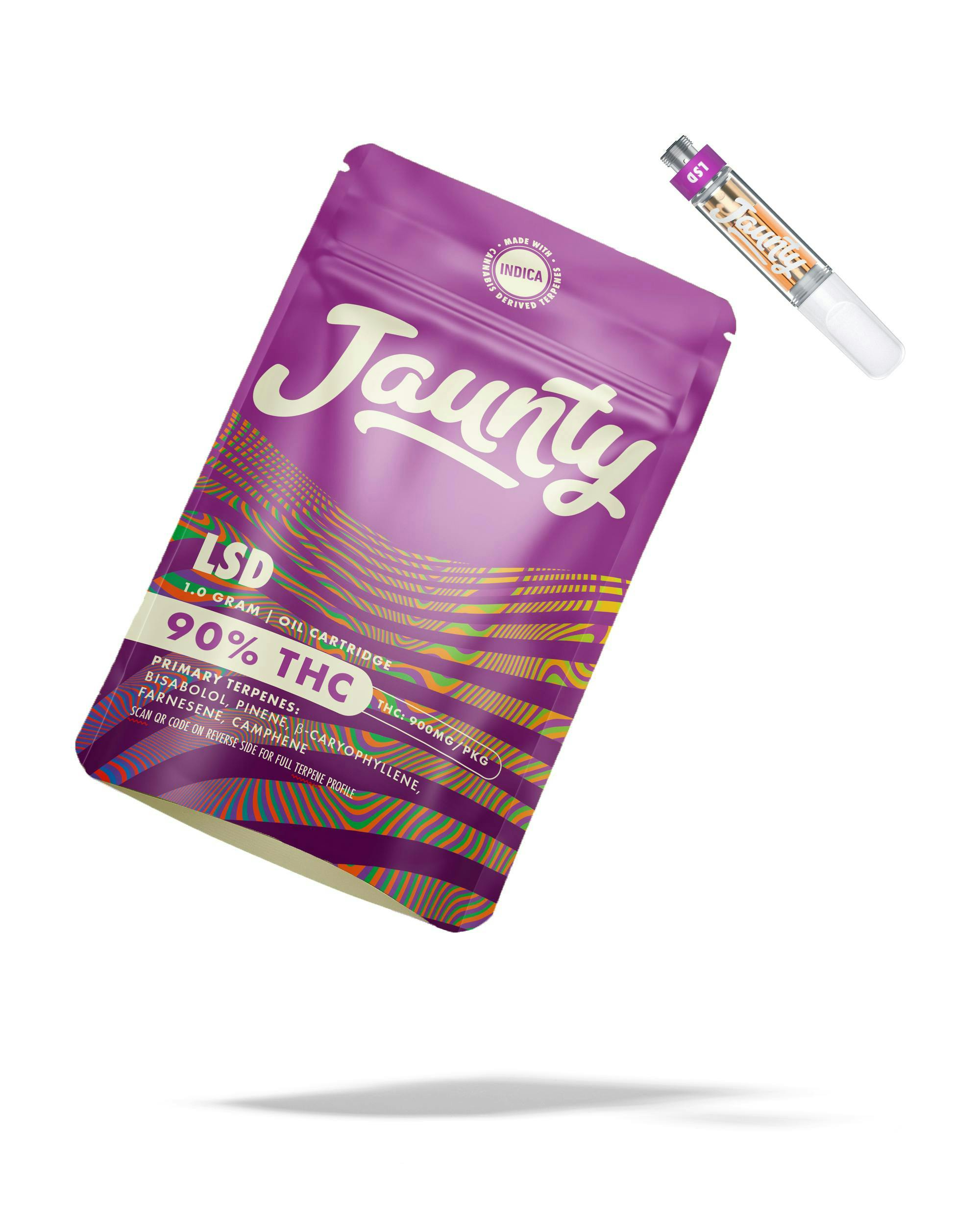 Jaunty - LSD | Cartridge | Indica | 1g - 1