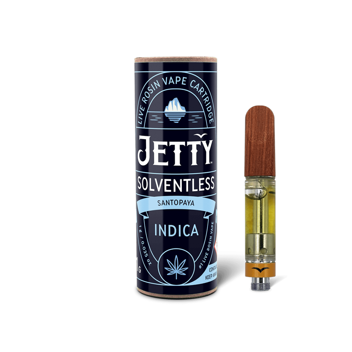 Jetty Extracts - Rum Runner | Live Rosin Cartridge | 0.5g - 1