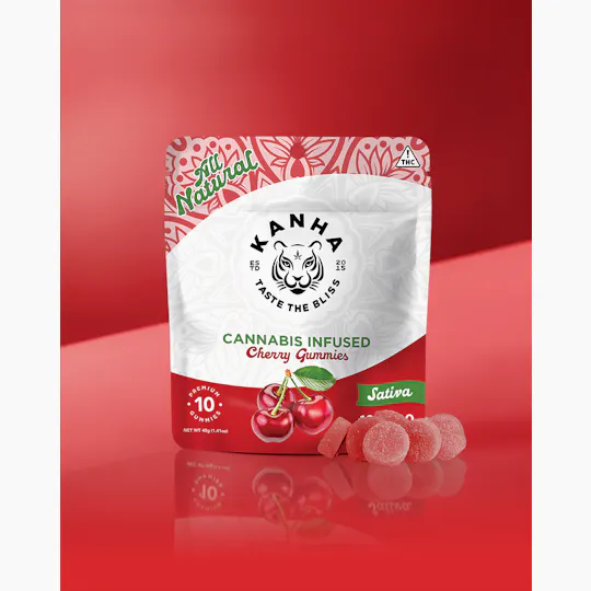 KANHA - Cherry | Classic | Sativa | 100mg THC | 10-pack - 1