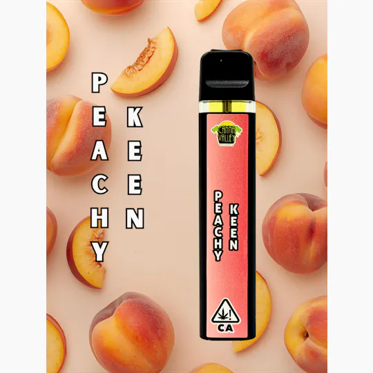 Canna Valley - Canna Valley - Peachy Keen - 1g AIO Vape - Sativa - 1