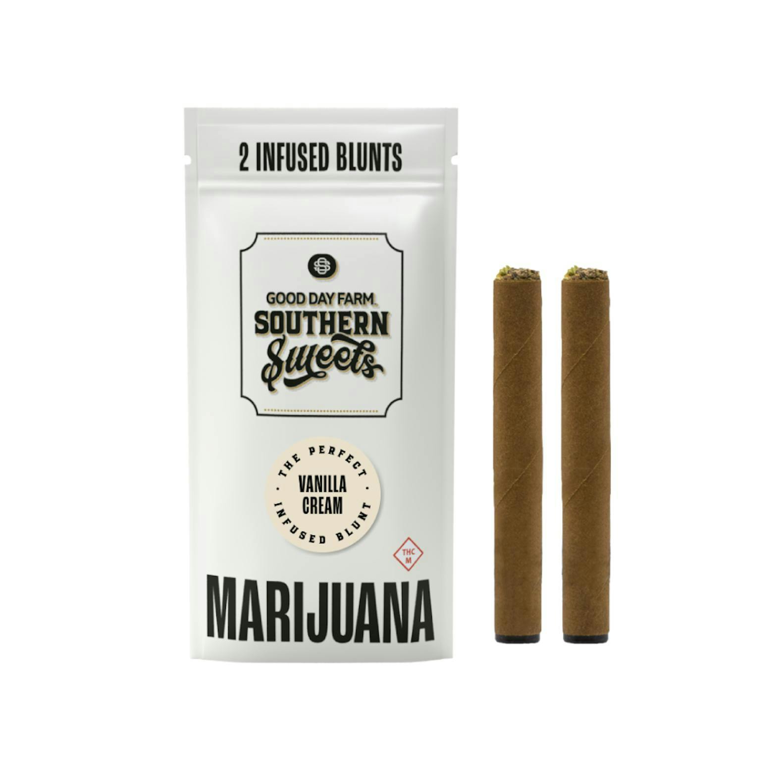 GOOD DAY FARM - Egg Roll x Vanilla Cream | Southern Sweets Infused Blunts | 1g each | 2pk - 1