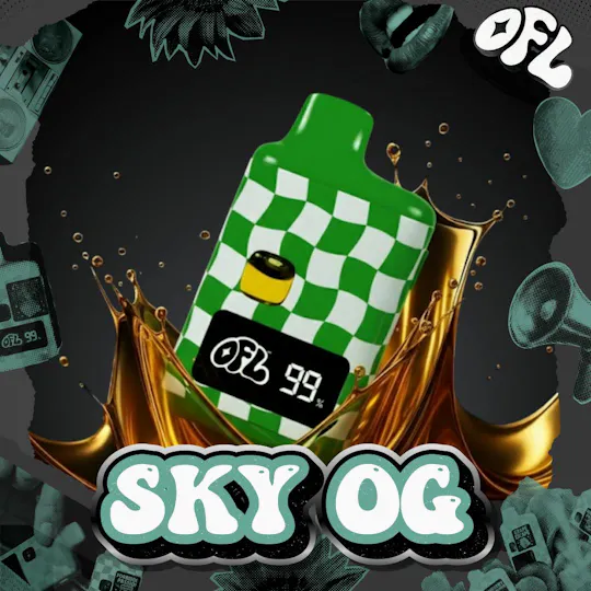 Oakfruitland (OFL) - Magicterp Series | Sky OG | Live Resin Disposable | 1g - 1