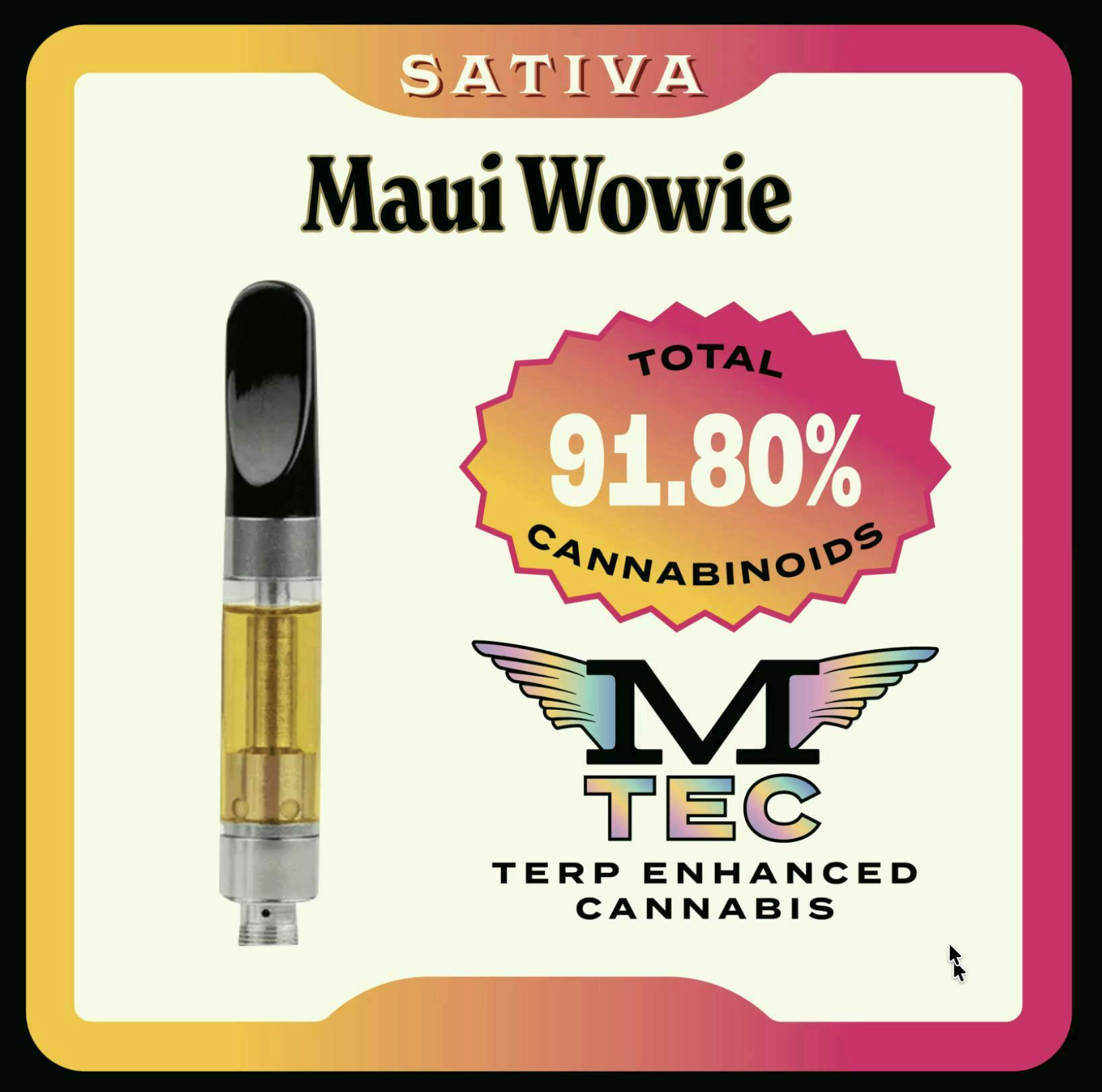 Mule Extracts - Maui Wowie | M-TEC Cartridge | 1g - 1