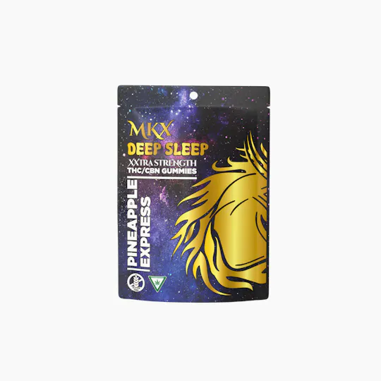MKX Oil Co - 200mg- THC/CBN Deep Sleep Gummies (Pineapple Express) - 1