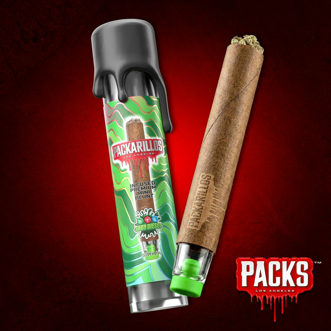 PACKS Los Angeles - Packarillos | NYC Sour Diesel | Infused Blunt | 1g - 1