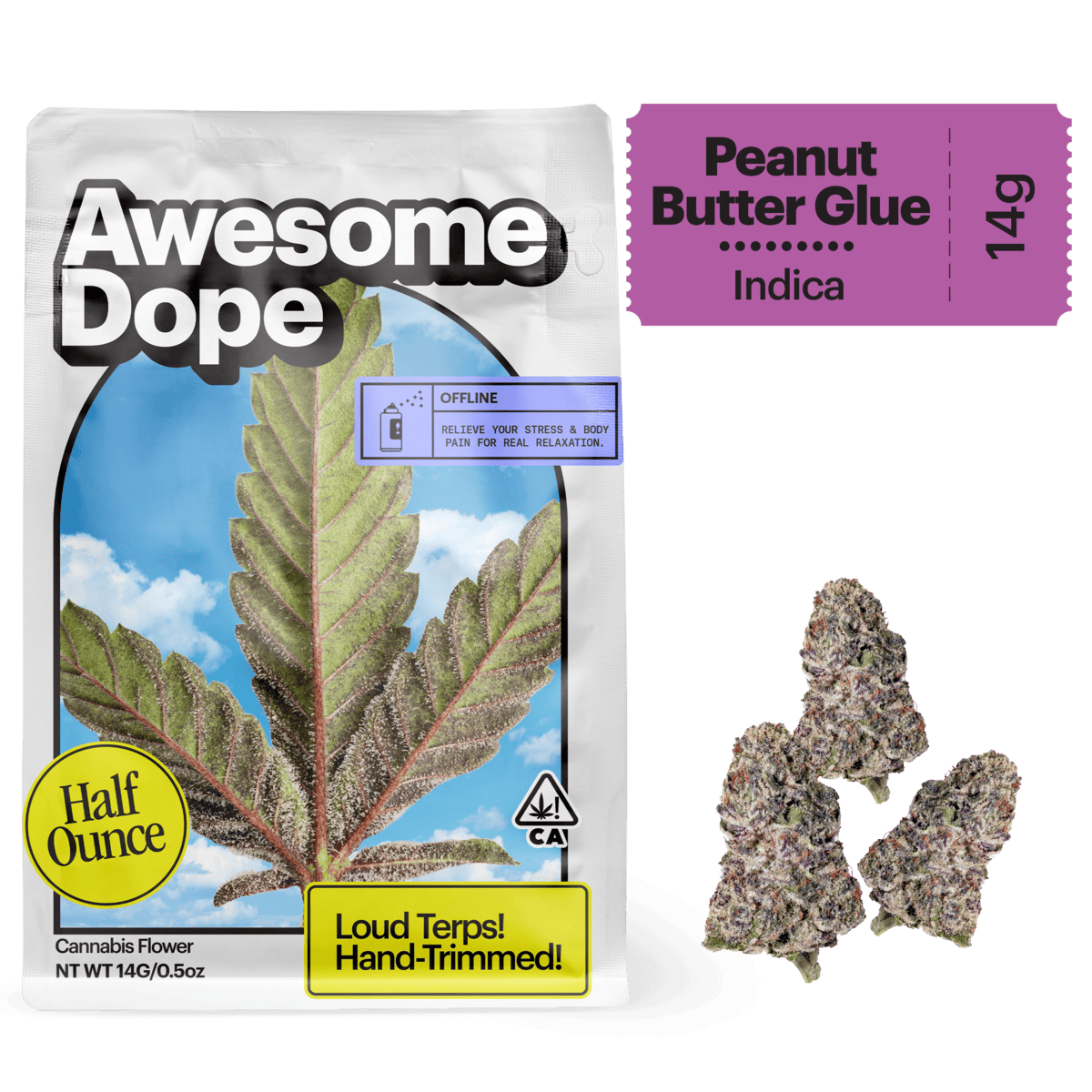 Awesome Dope - Peanut Butter Glue | Smalls | 14g - 1