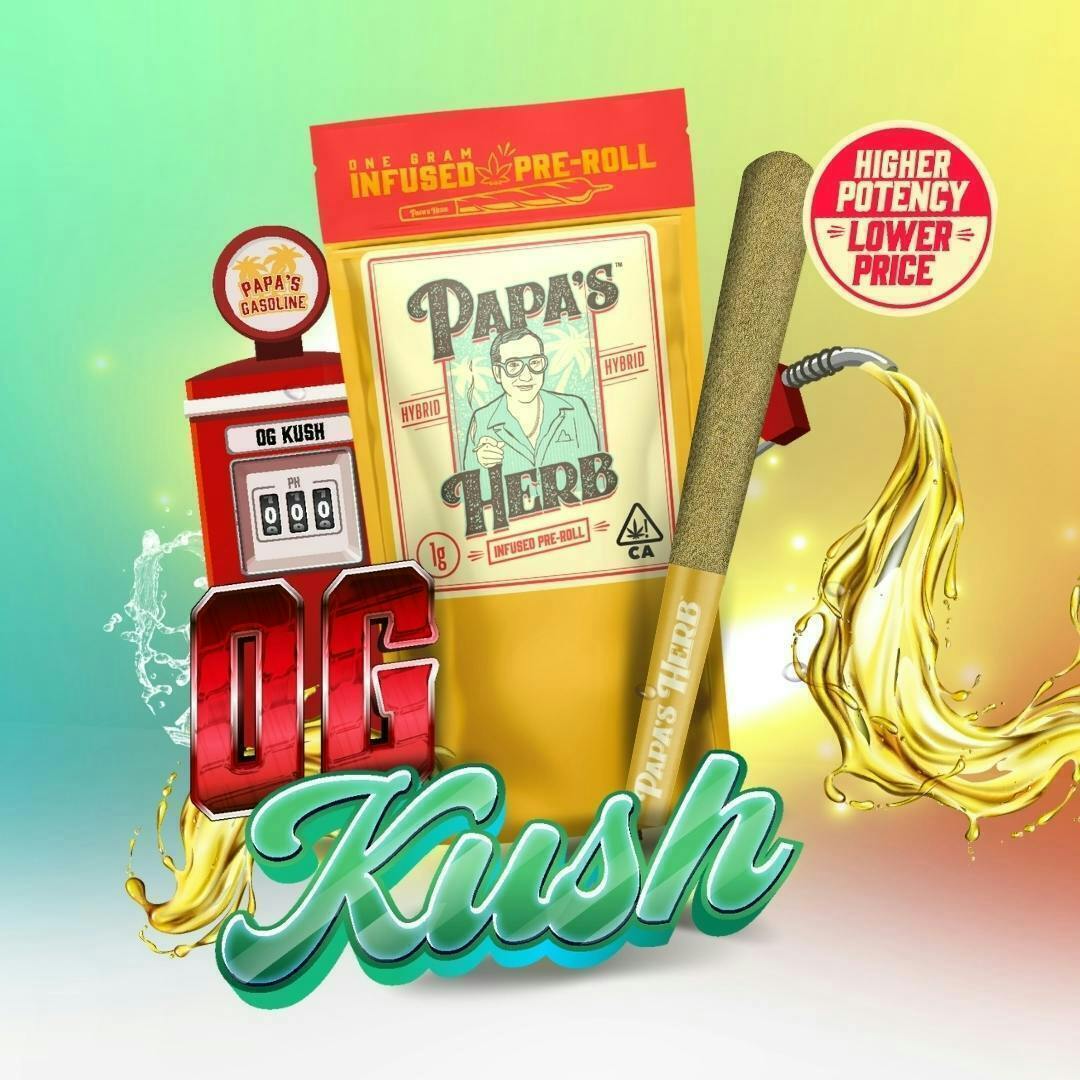 Papa's Herb - OG Kush | Infused Joint | 1g - 1