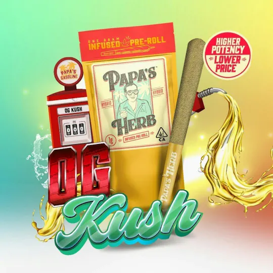 Papa's Herb - OG Kush | Infused Joint | 1g - 1