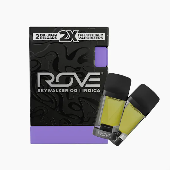 ROVE - Skywalker OG | 2g Melted Diamond Live Resin Vaporizer | 2x 1g (Reload) - 1