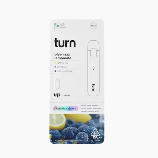 turn - Blue Razz Lemonade | Botanica Blends | AIO | Sativa | 1g - 1