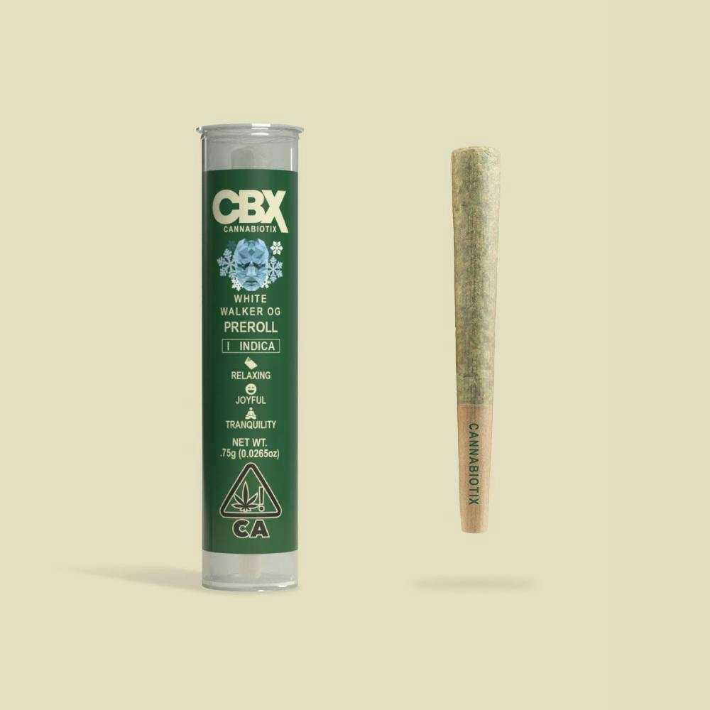 CBX: Cannabiotix - White Walker OG Preroll [0.75g] - 1