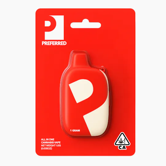 Preferred Gardens - Pearlz | 1g | AIO Vape - 1
