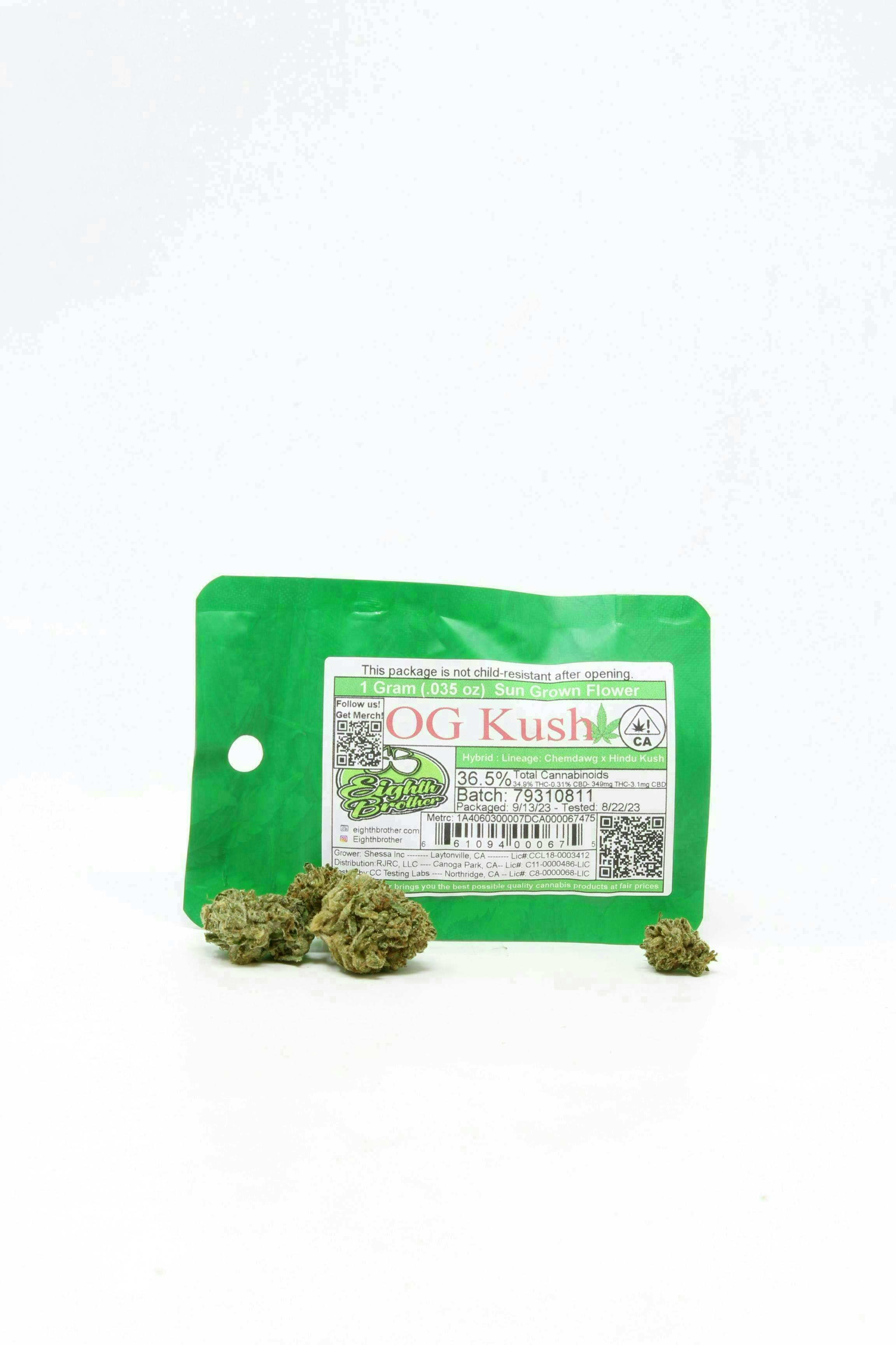 Eighth Brother - Eighth Brother | OG Kush | Flower | 1g - 1
