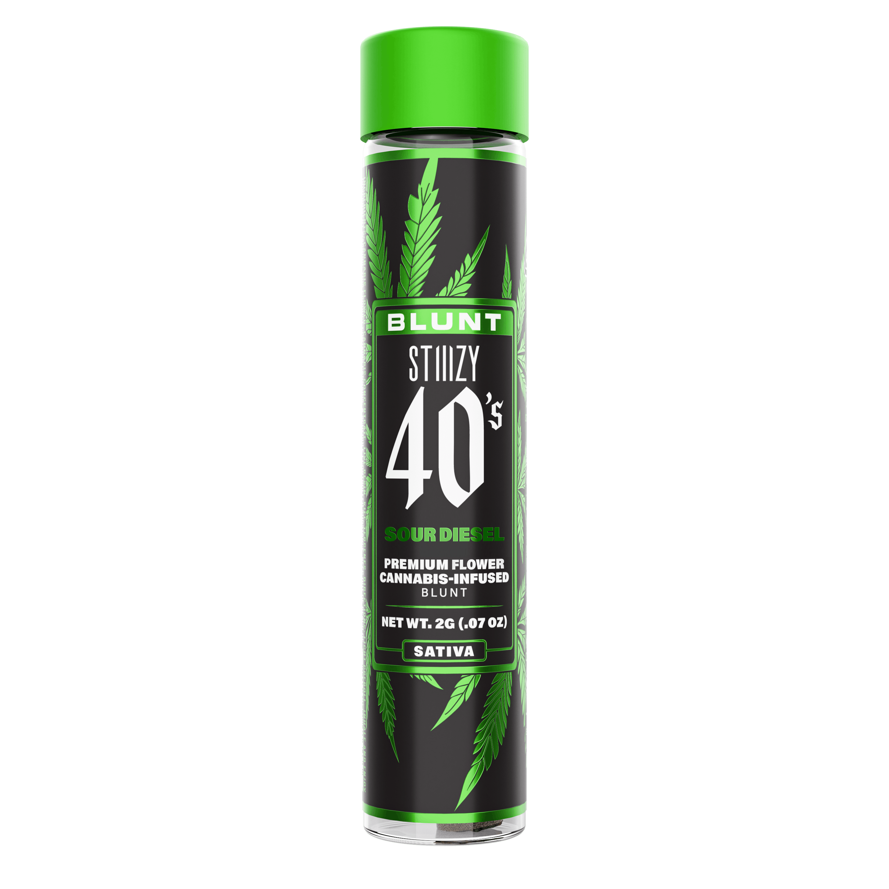 STIIIZY - - SOUR DIESEL - 2G 40's Infused Blunt - 1