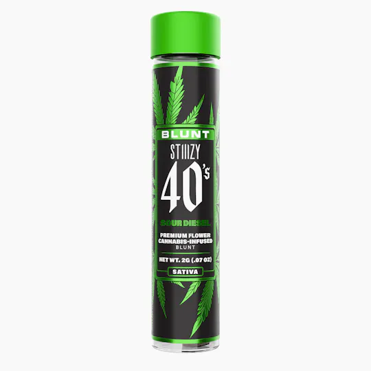 STIIIZY - - SOUR DIESEL - 2G 40's Infused Blunt - 1