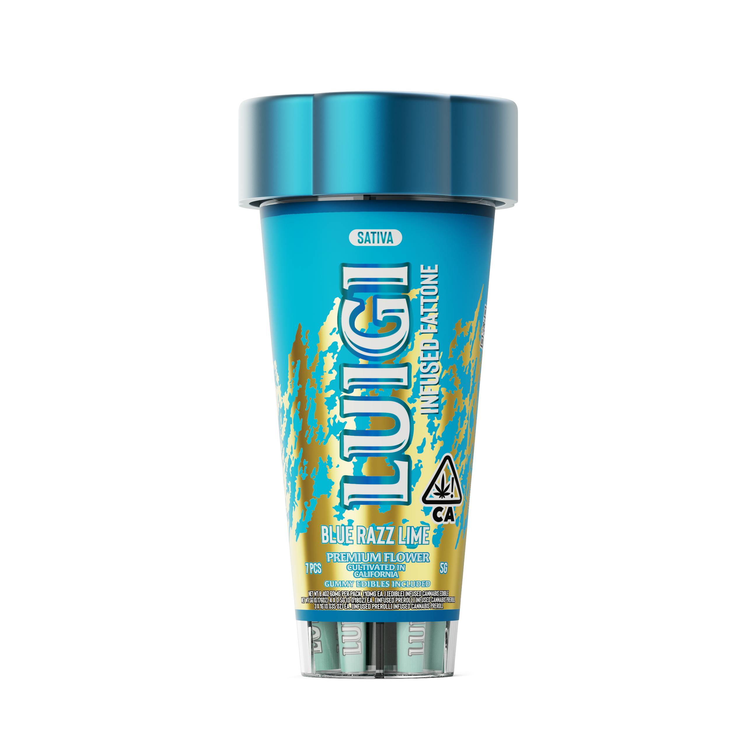 Luigi - Blue Razz Lime 4-in-1 Fattone - 1