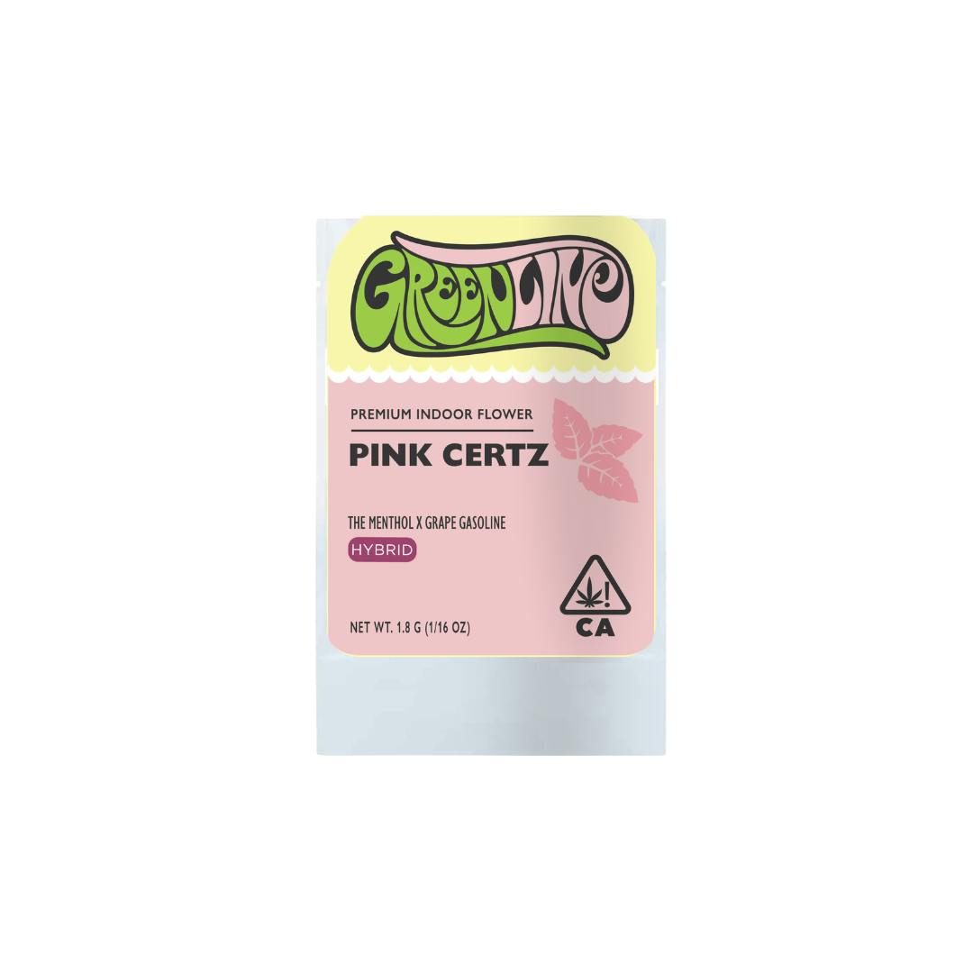 Greenline - Pink Certz - 1/16 oz - Indoor - Hybrid - 1.8g - 1