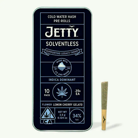Jetty Extracts - Lemon Cherry Gelato | Live Rosin Infused Minis | 0.35g each | 10pk - 1
