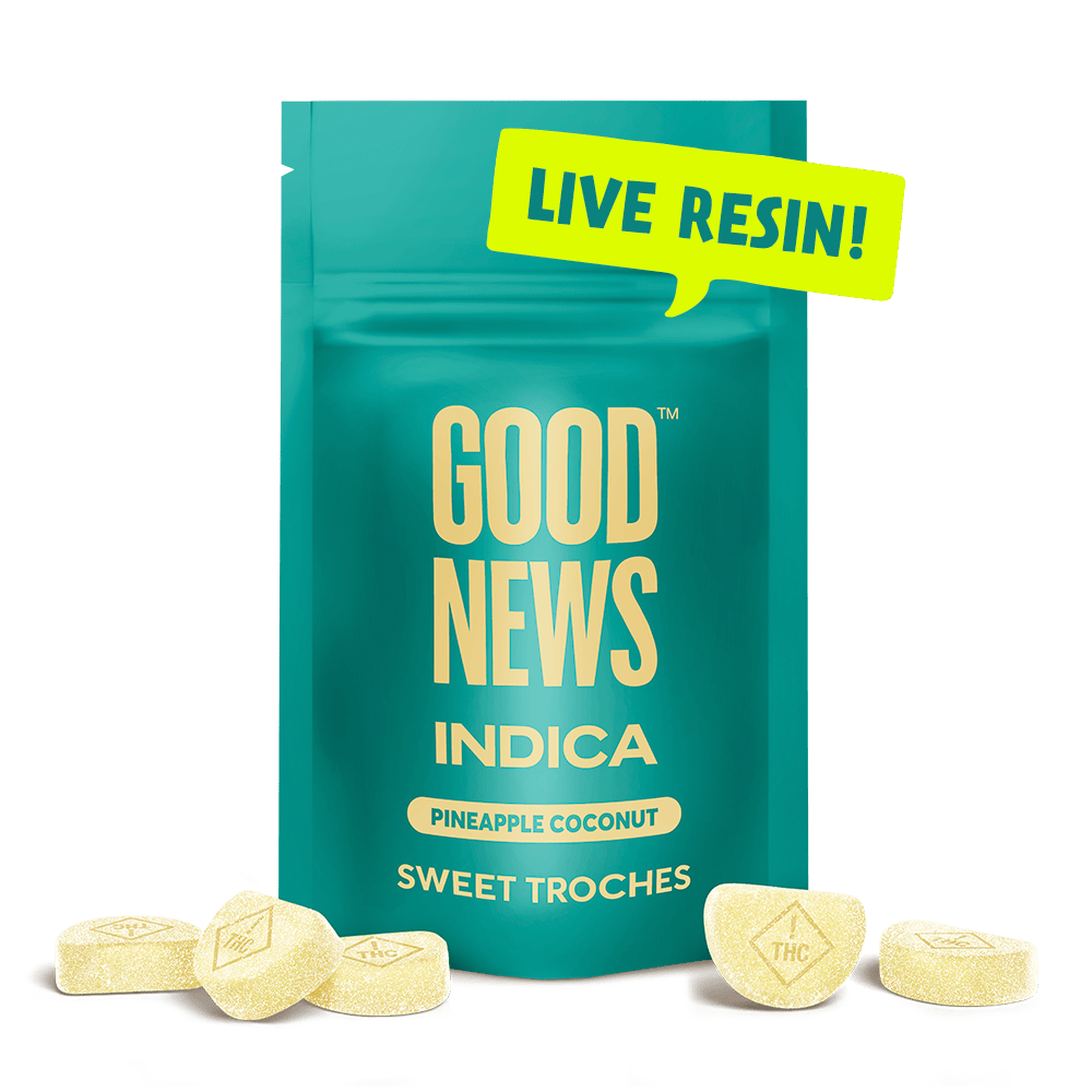 Good News - Pineapple Coconut Troches | 100mg | 10ct | 10mg/ea - 1